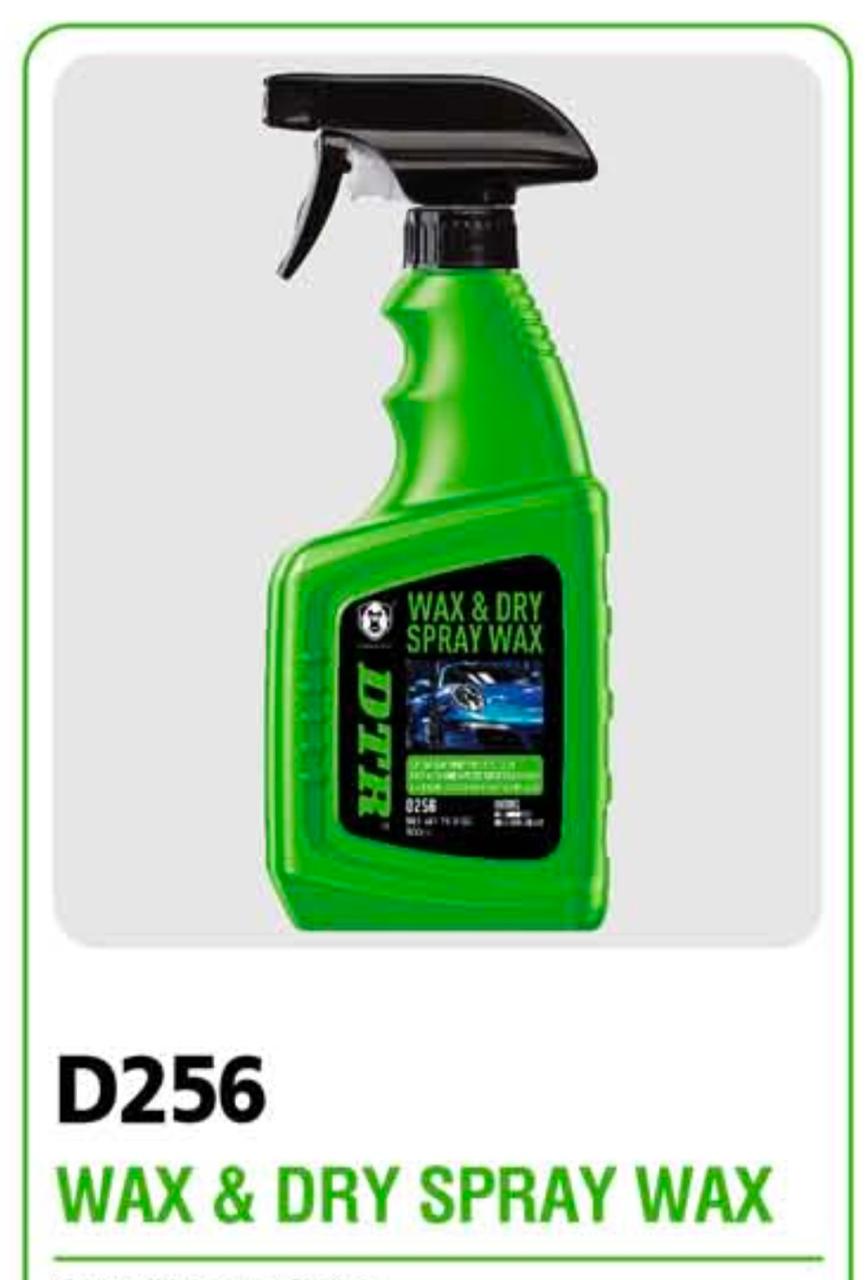 DTR D256 Wax & Dry Spray Wax