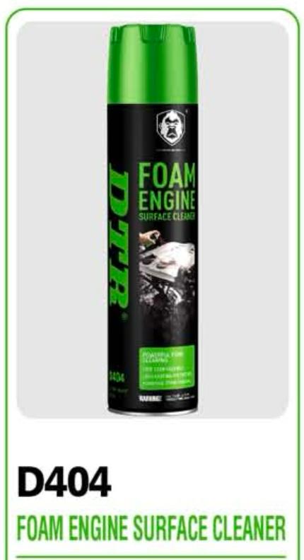 DTR D404 Foam Engine Surface Cleaner