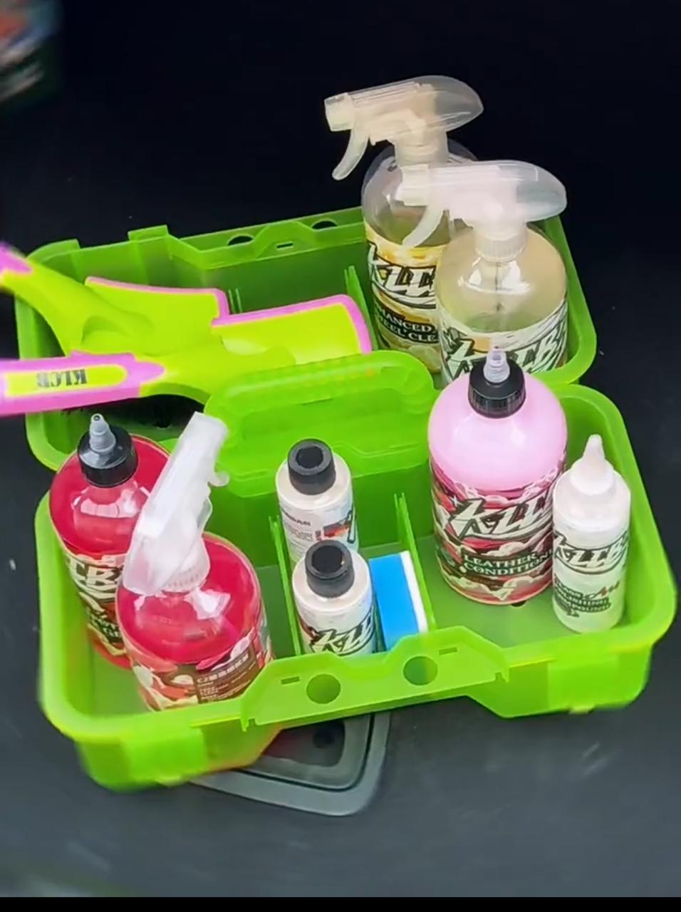 KLCB KA-G052 Multi-Compartment Detailing Tool Basket Caddy