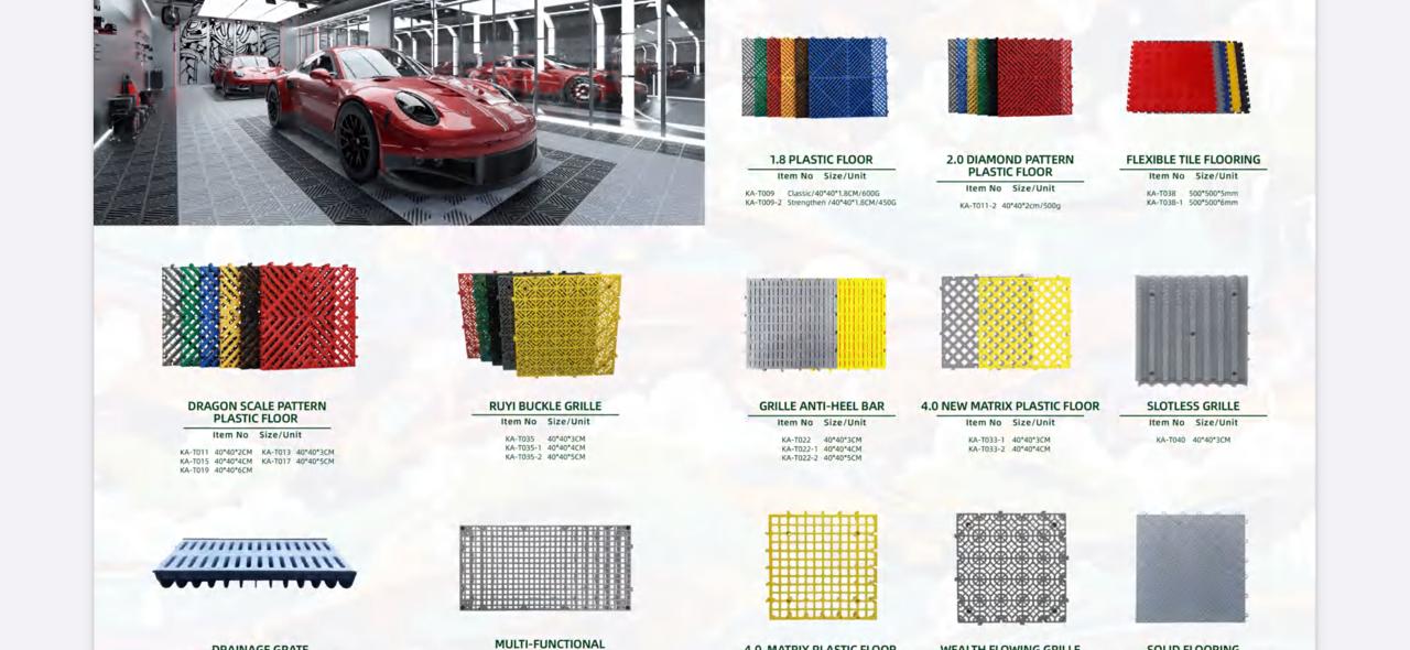 KLCB Modular Workshop Flooring Collection
