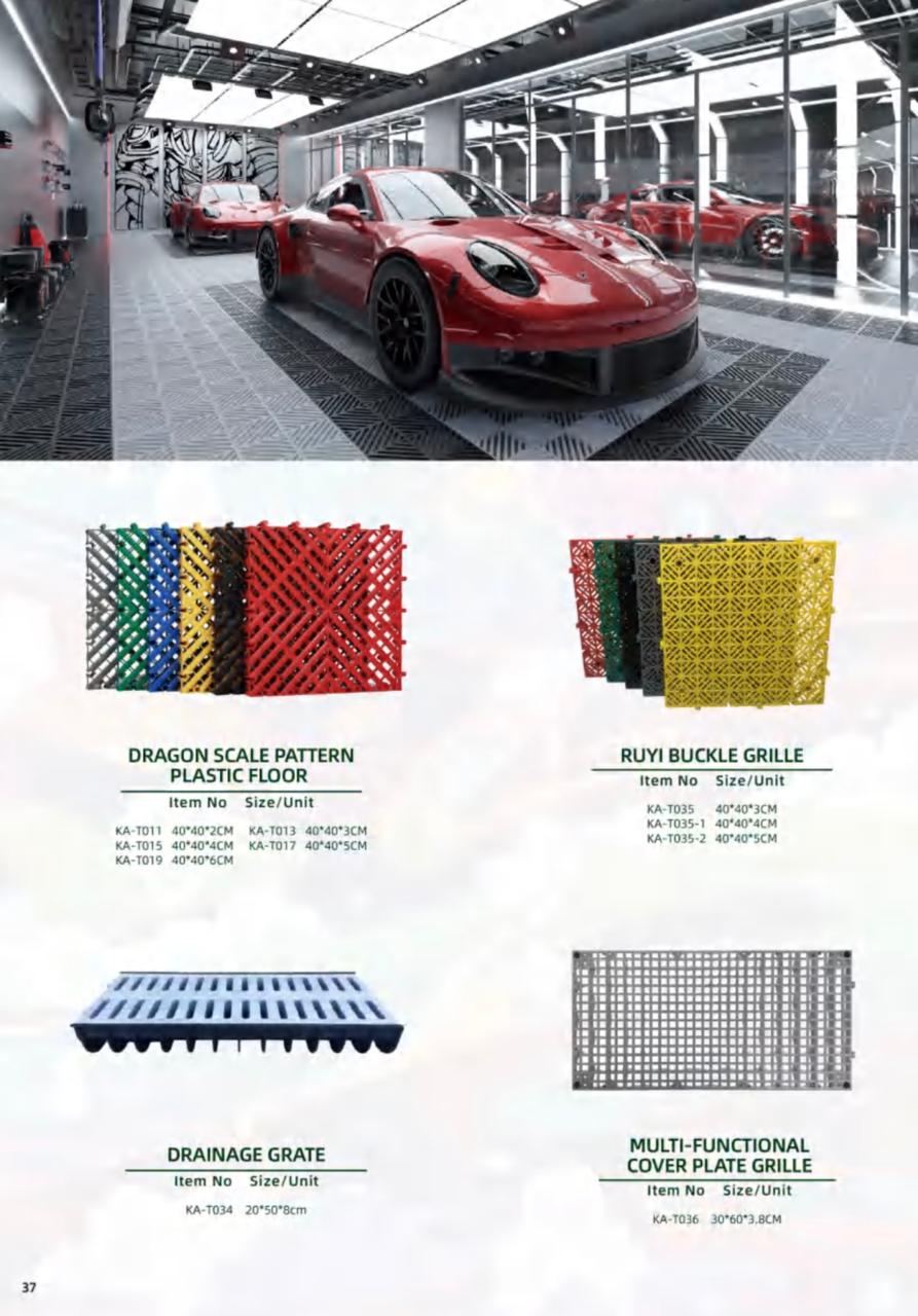KLCB KA-T013 Dragon Scale Modular Floor Grille