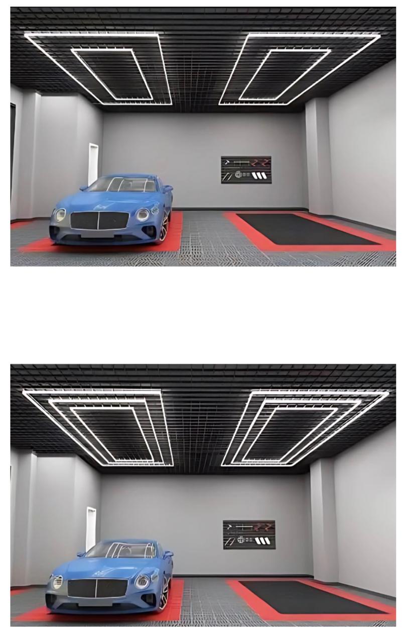 KLCB KA-T024 Double Rectangle Workshop LED Inspection Light